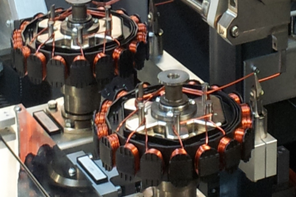 Stator winding needle